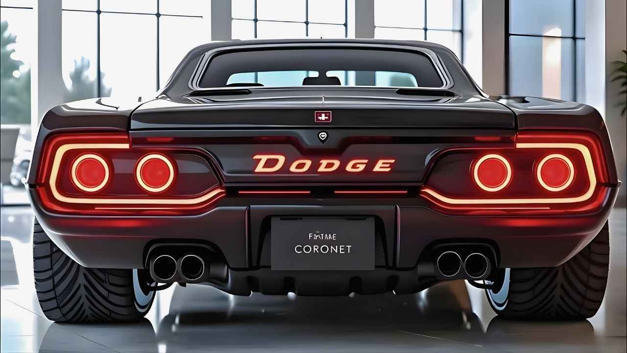 Dodge Coronet 2026: Diseño, Potencia y Tecnología de Última Generación