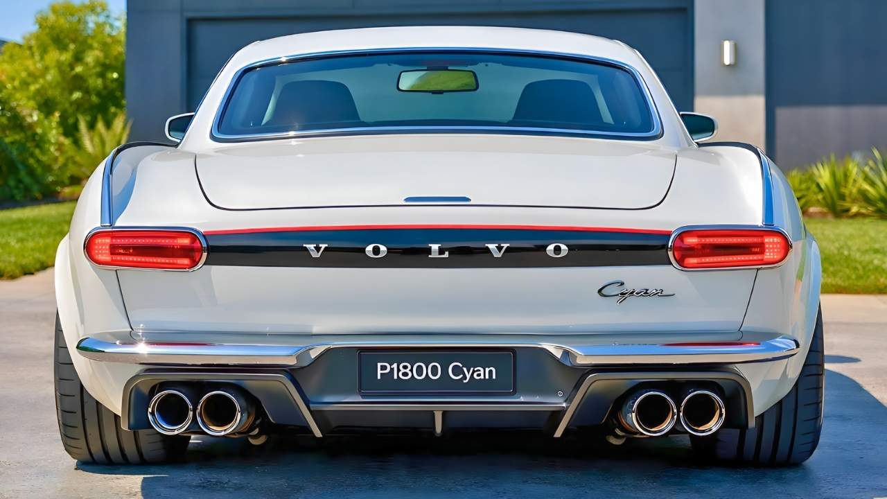 Volvo P1800 Cyan 2026: Diseño Clásico con Tecnología Moderna