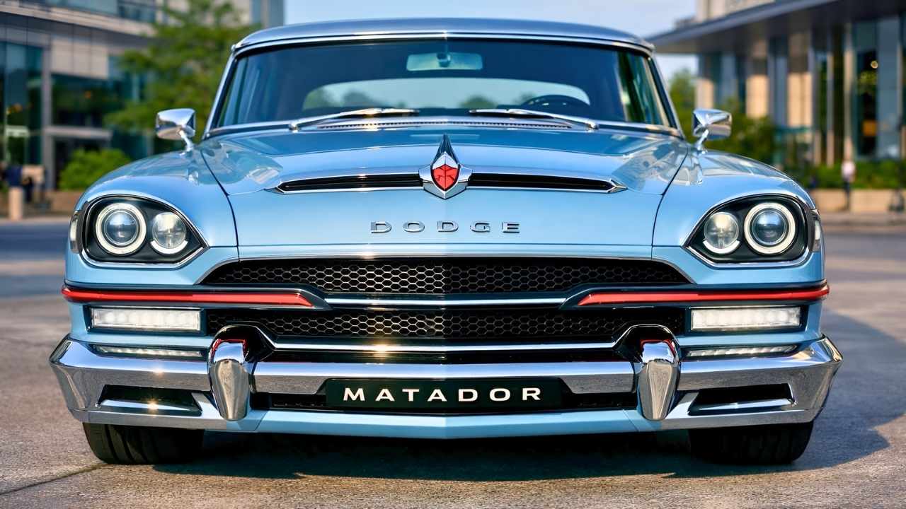 Dodge Matador 2026: Rendimiento, Estilo y Conducción Deportiva