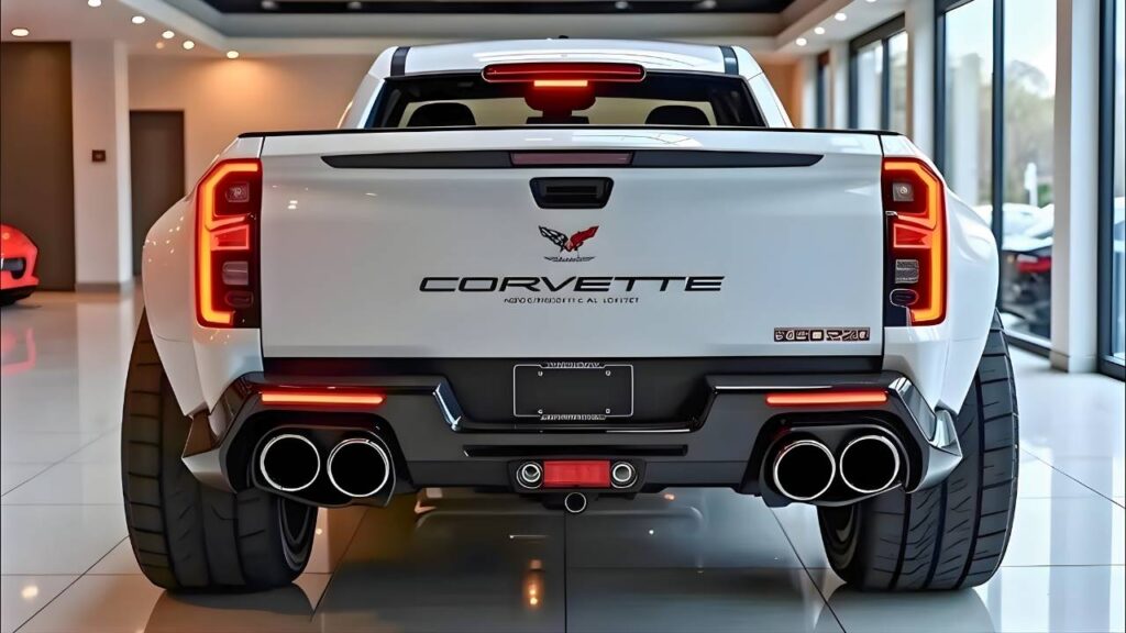 Corvette Pickup 2026: La fusión perfecta entre velocidad y utilidad